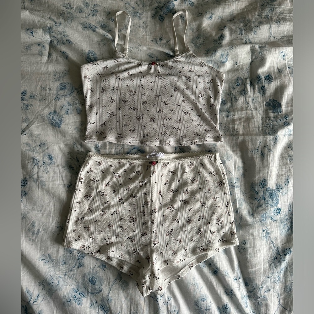 Floral loungewear set | Garage | size small